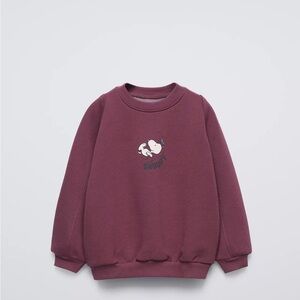 Zara kids Snoopy Graphic Sweatshirt size 3T